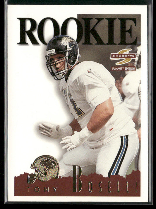 Tony Boselli 1995 Summit #160 RC Jacksonville Jaguars