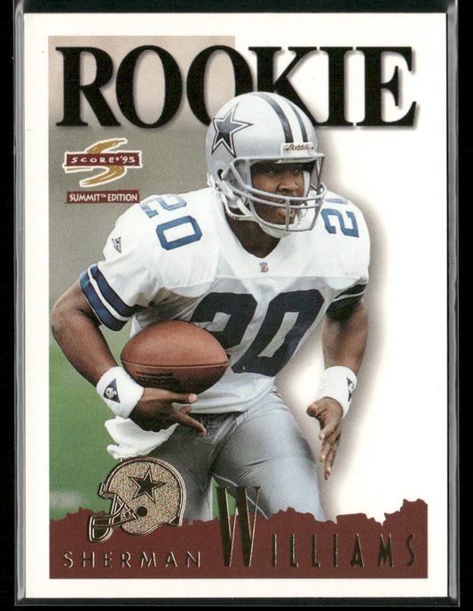 Sherman Williams 1995 Summit #161 RC Dallas Cowboys