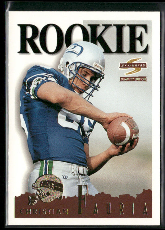 Christian Fauria 1995 Summit #162 RC Seattle Seahawks