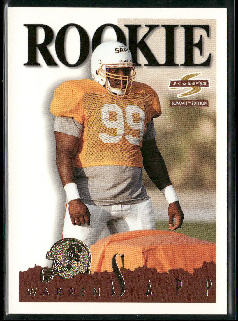 Warren Sapp 1995 Summit #169 RC Tampa Bay Buccaneers