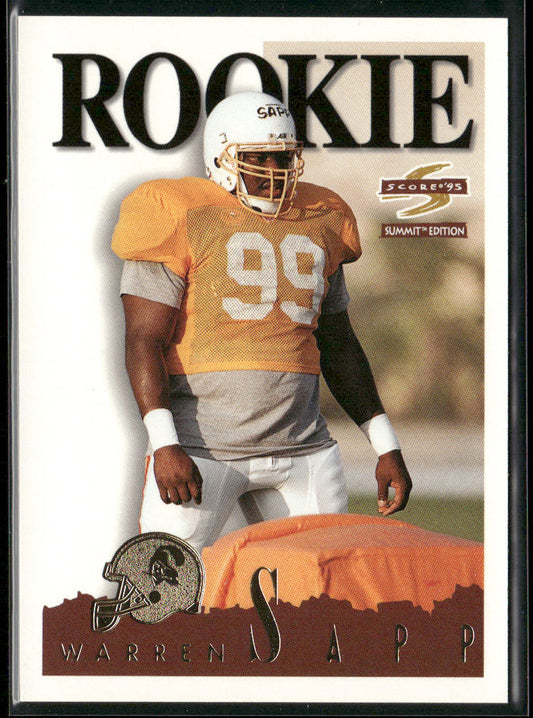 Warren Sapp 1995 Summit #169 RC Tampa Bay Buccaneers