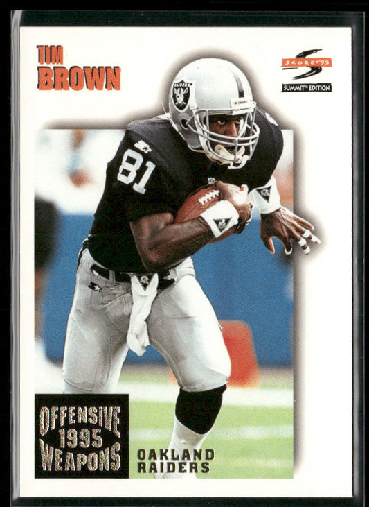 Tim Brown 1995 Summit #178 Oakland Raiders