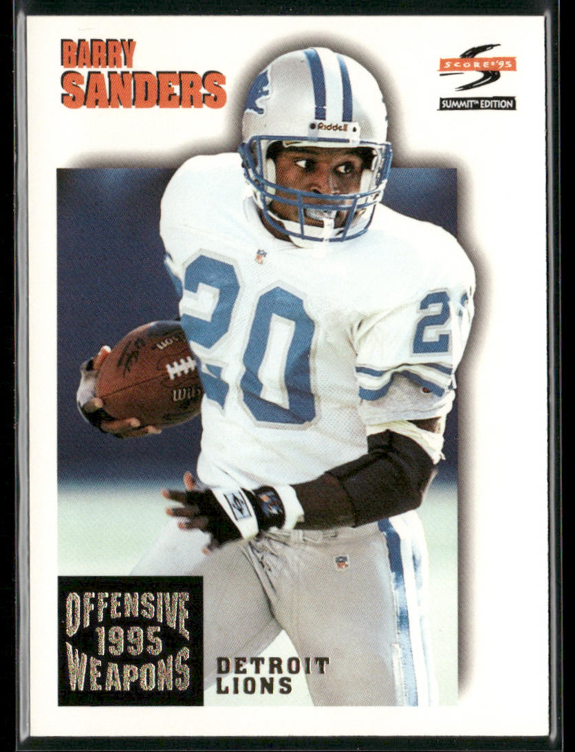 Barry Sanders 1995 Summit #180 Detroit Lions