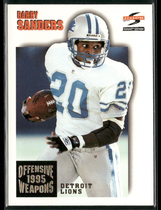 Barry Sanders 1995 Summit #180 Detroit Lions