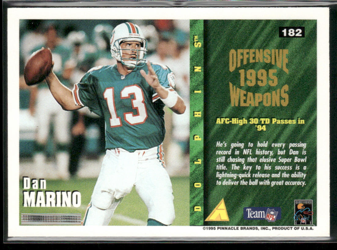 Dan Marino 1995 Summit #182 Miami Dolphins