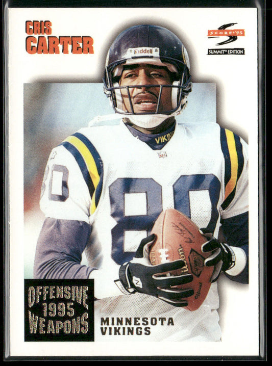 Cris Carter 1995 Summit #191 Minnesota Vikings