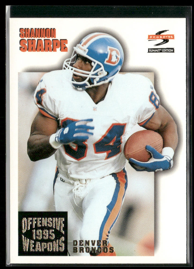 Shannon Sharpe 1995 Summit #192 Denver Broncos