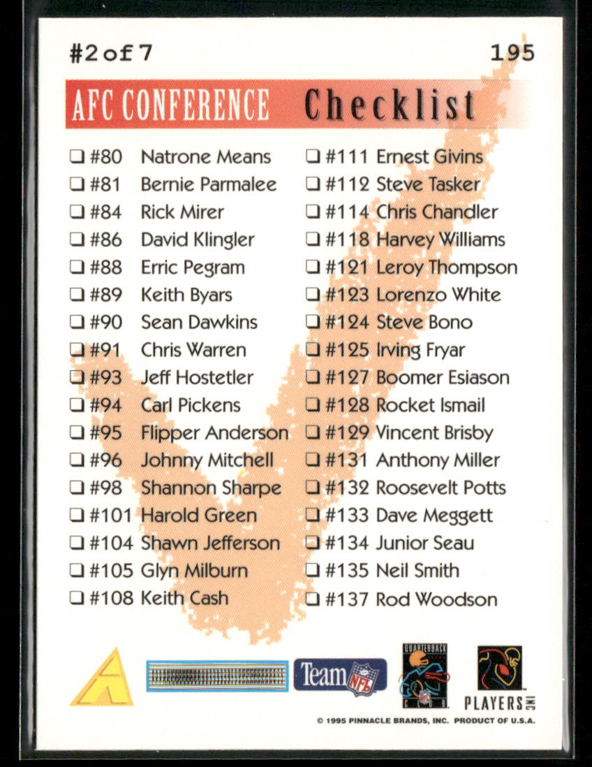 John Elway 1995 Summit #195 Denver Broncos