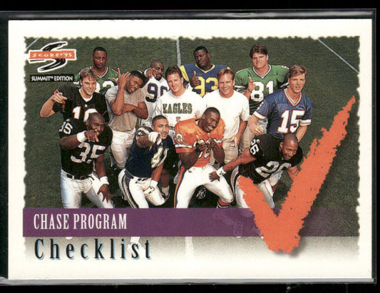 Chase Program Checklist 1995 Summit #200