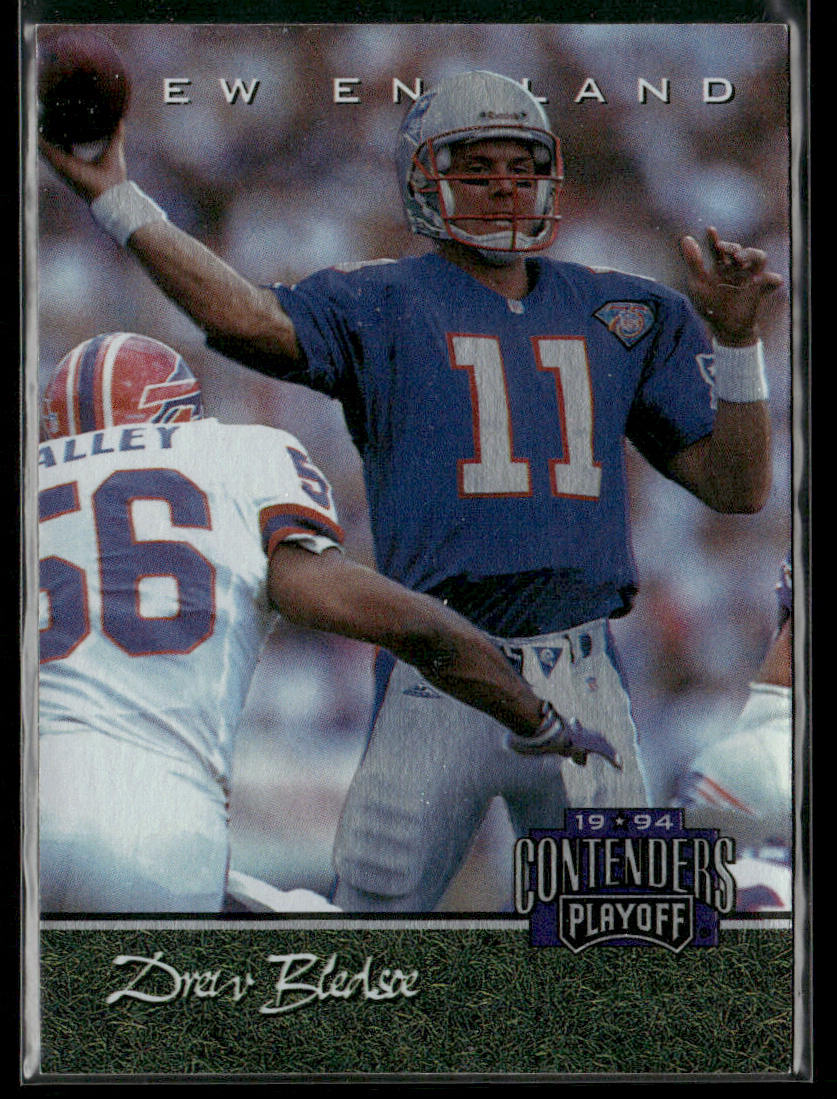 Drew Bledsoe 1994 Playoff Contenders #1 New England Patriots