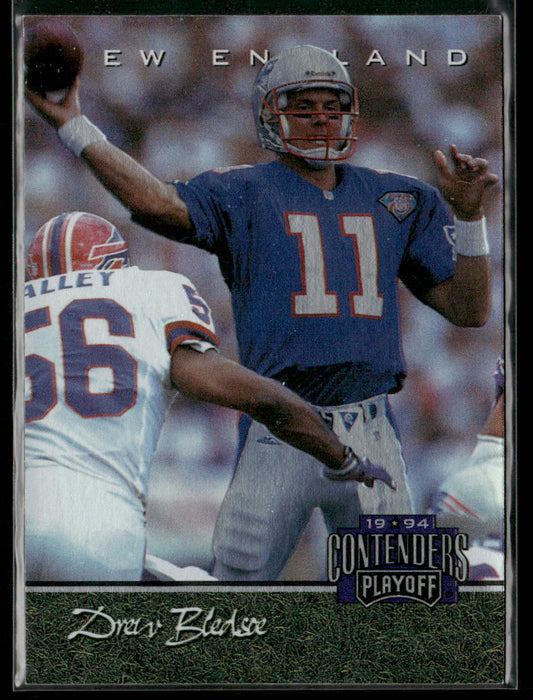 Drew Bledsoe 1994 Playoff Contenders #1 New England Patriots