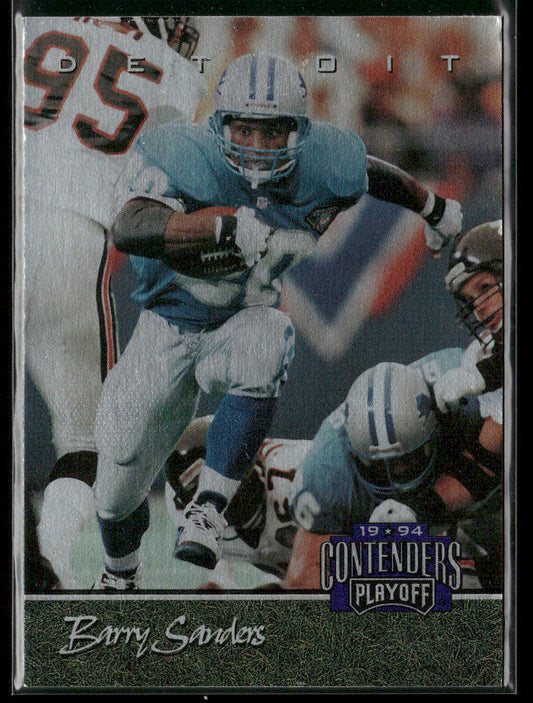 Barry Sanders 1994 Playoff Contenders #2 Detroit Lions