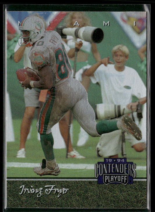 Irving Fryar 1994 Playoff Contenders #5 Miami Dolphins