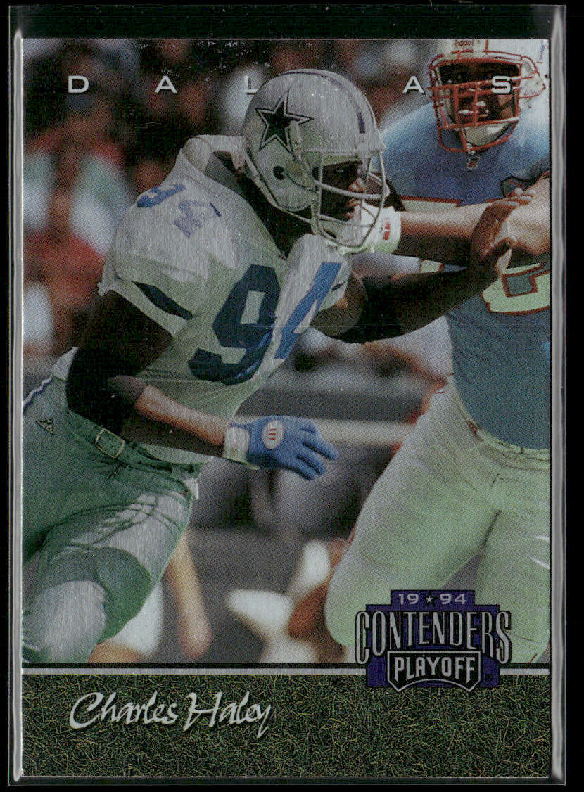 Charles Haley 1994 Playoff Contenders #6 Dallas Cowboys