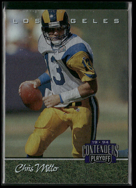 Chris Miller 1994 Playoff Contenders #11 Los Angeles Rams