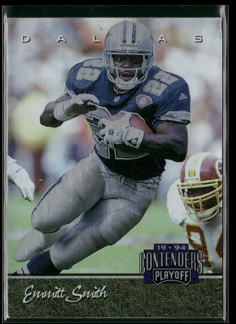 Emmitt Smith 1994 Playoff Contenders #20 Dallas Cowboys