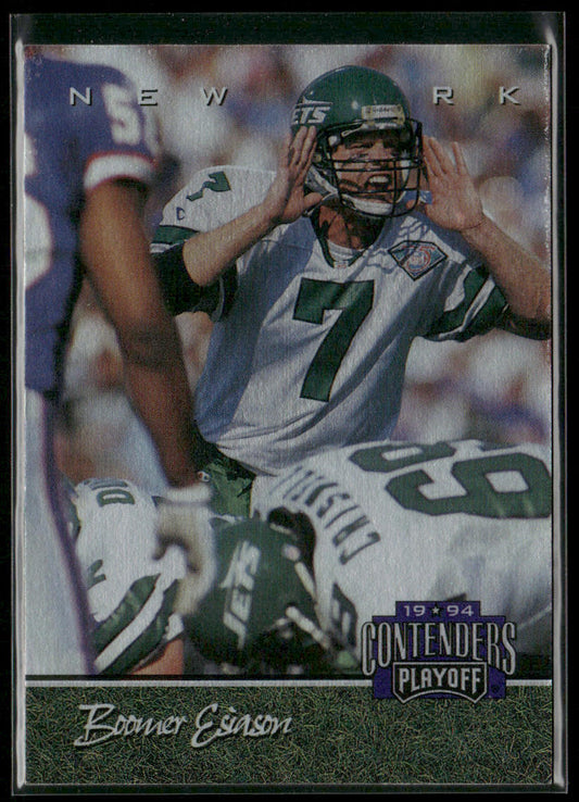 Boomer Esiason 1994 Playoff Contenders #23 New York Jets