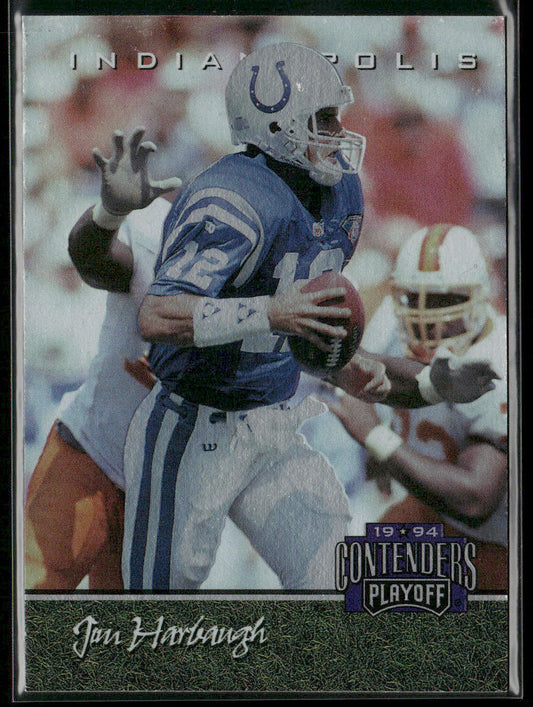 Jim Harbaugh 1994 Playoff Contenders #24 Indianapolis Colts