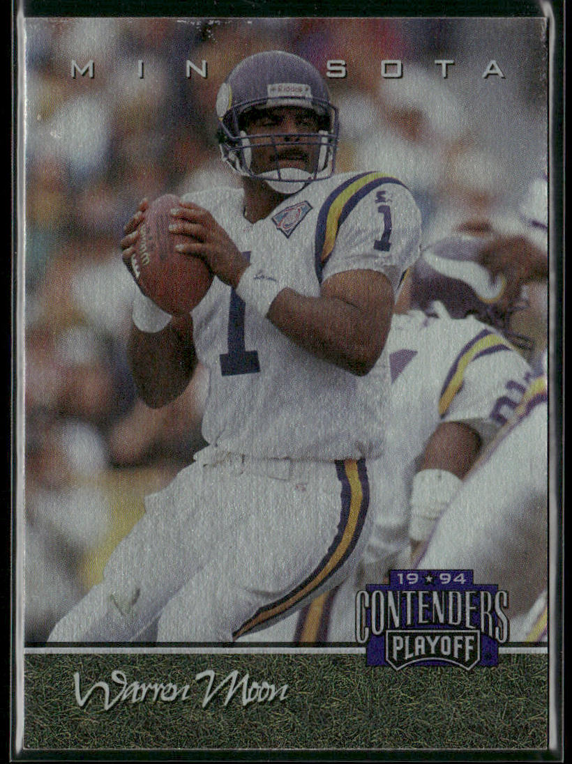 Warren Moon 1994 Playoff Contenders #27 Minnesota Vikings