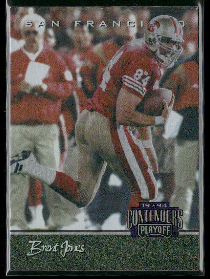 Brent Jones 1994 Playoff Contenders #34 San Francisco 49ers