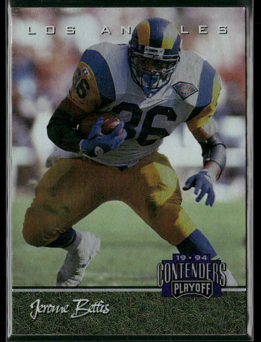 Jerome Bettis 1994 Playoff Contenders #36 Los Angeles Rams