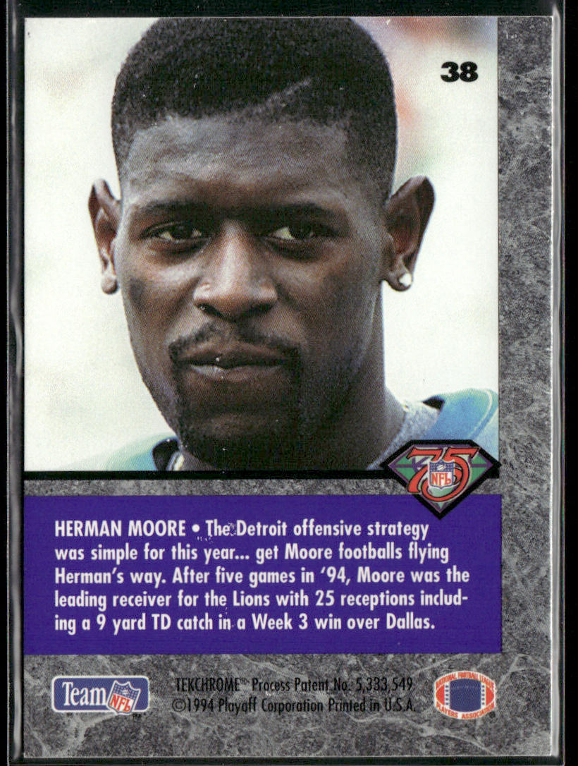 Herman Moore 1994 Playoff Contenders #38 Detroit Lions