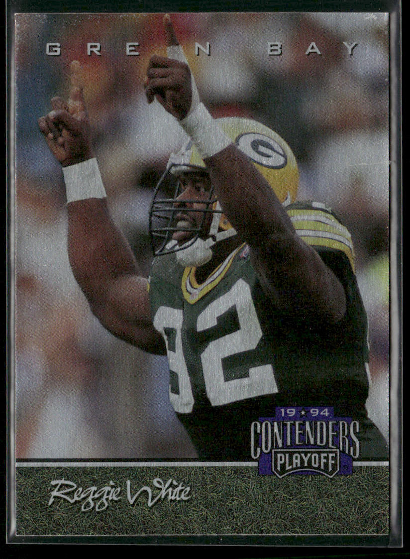 Reggie White 1994 Playoff Contenders #40 Green Bay Packers