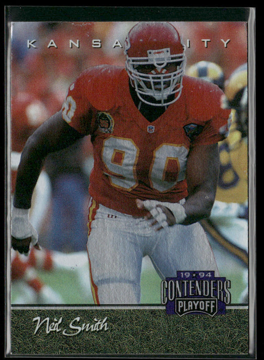 Neil Smith 1994 Playoff Contenders #54 Kansas City Chiefs