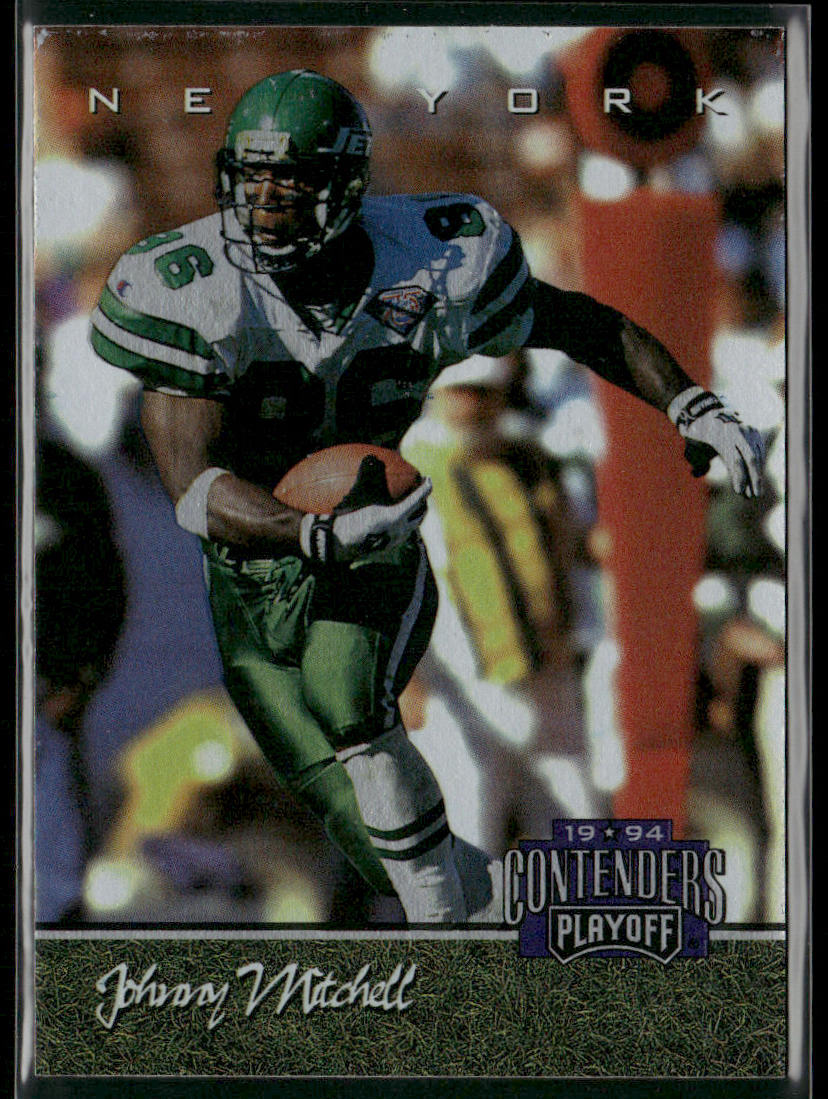 Johnny Mitchell 1994 Playoff Contenders #55 New York Jets