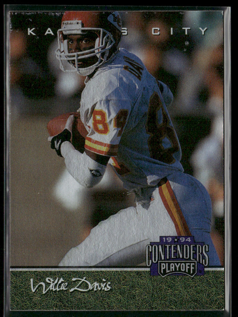 Willie Davis 1994 Playoff Contenders #58 Kansas City Chiefs