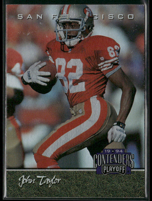 John Taylor 1994 Playoff Contenders #62 San Francisco 49ers