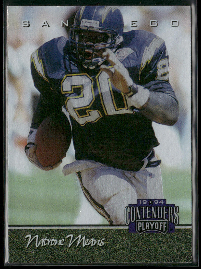 Natrone Means 1994 Playoff Contenders #64 San Diego Chargers