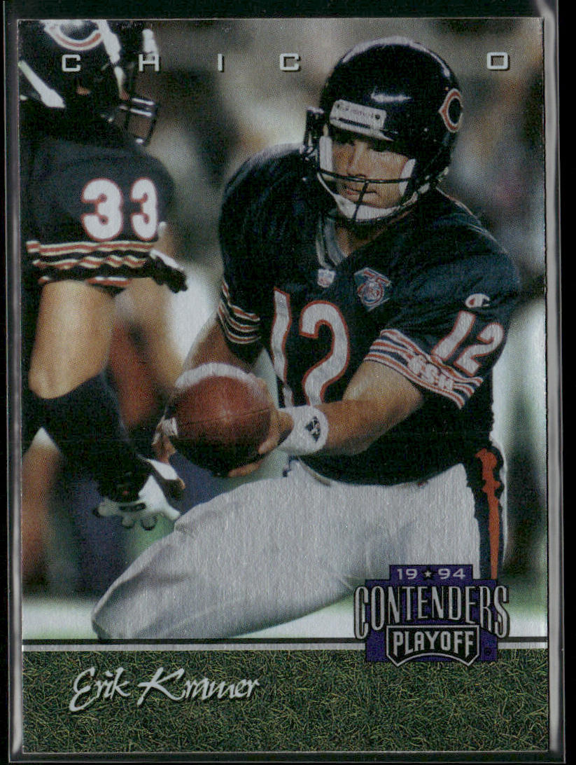 Erik Kramer 1994 Playoff Contenders #66 Chicago Bears