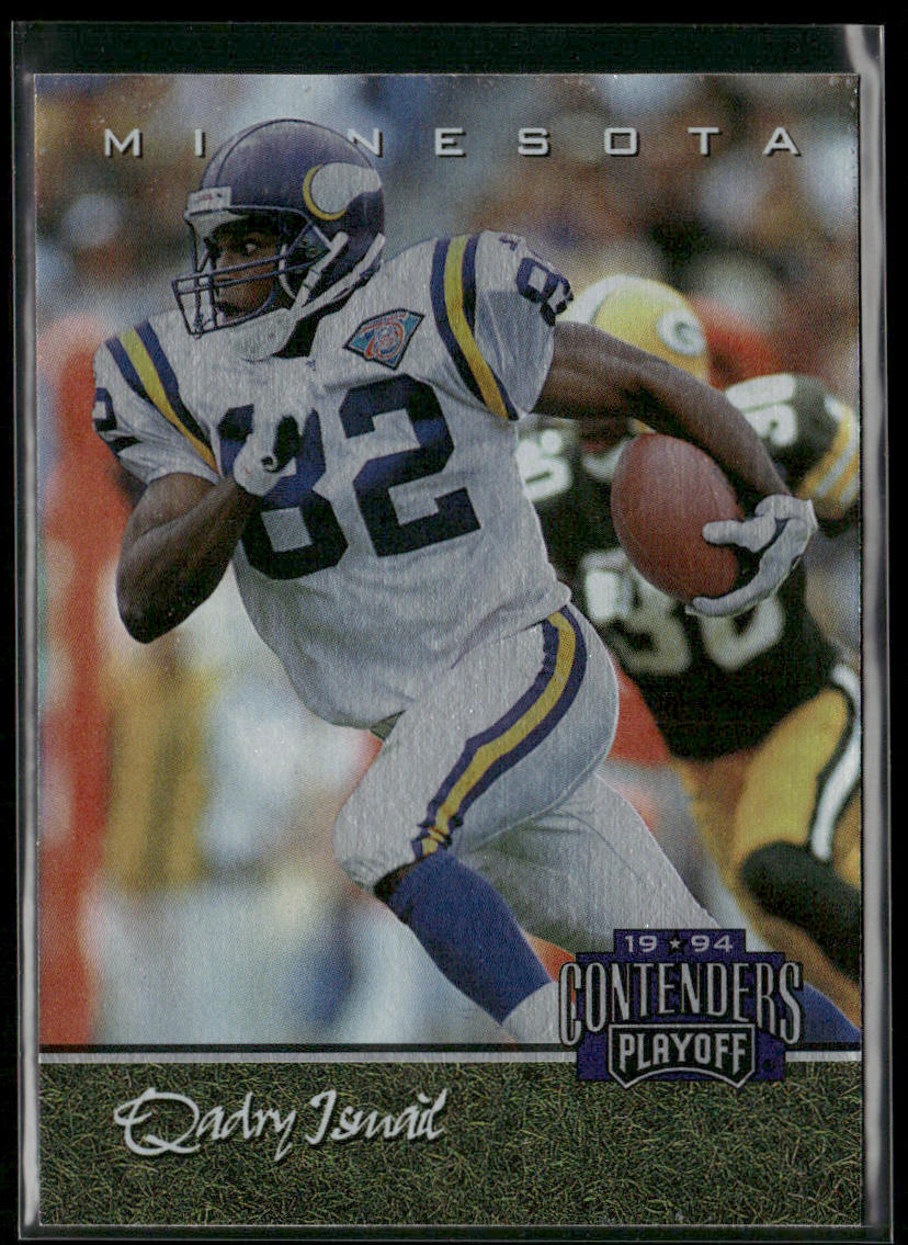 Qadry Ismail 1994 Playoff Contenders #67 Minnesota Vikings