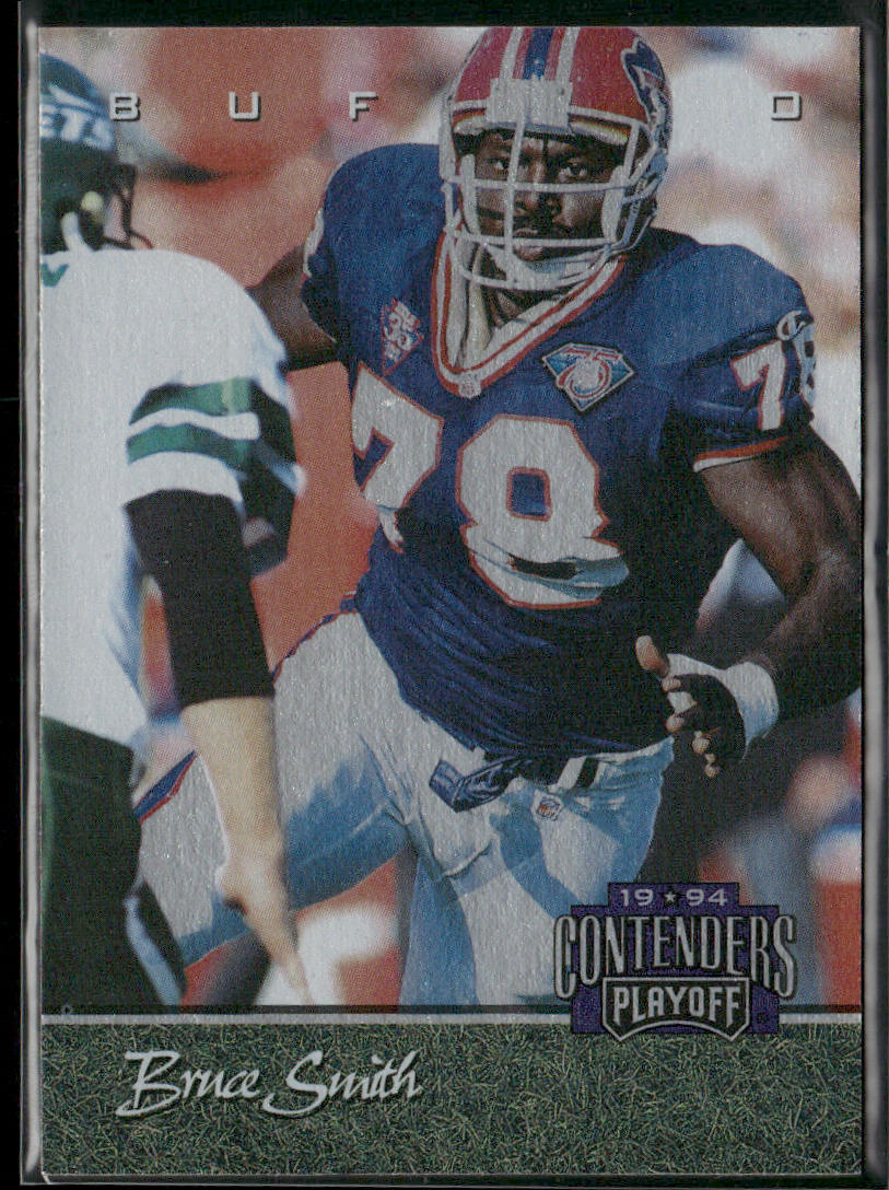Bruce Smith 1994 Playoff Contenders #73 Buffalo Bills