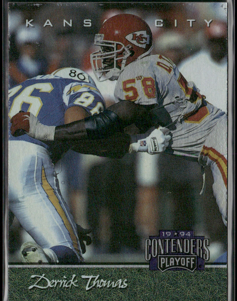 Derrick Thomas 1994 Playoff Contenders #77 Kansas City Chiefs