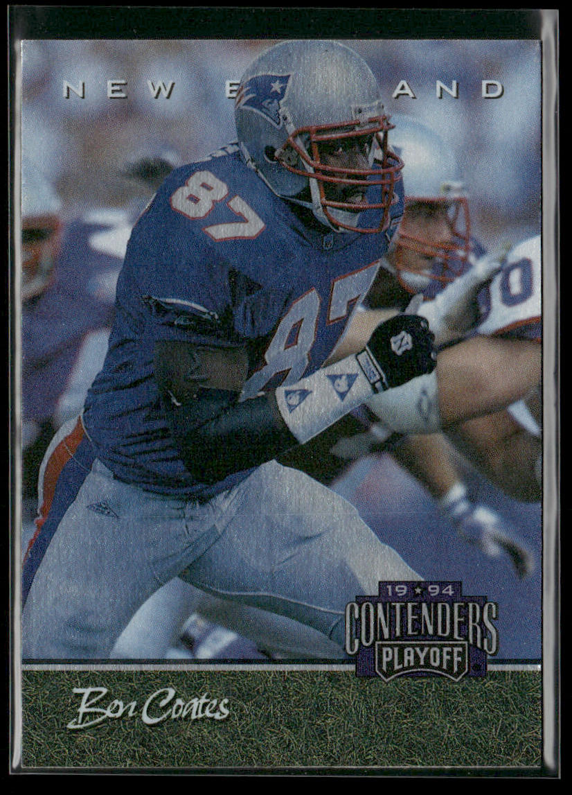 Ben Coates 1994 Playoff Contenders #79 New England Patriots