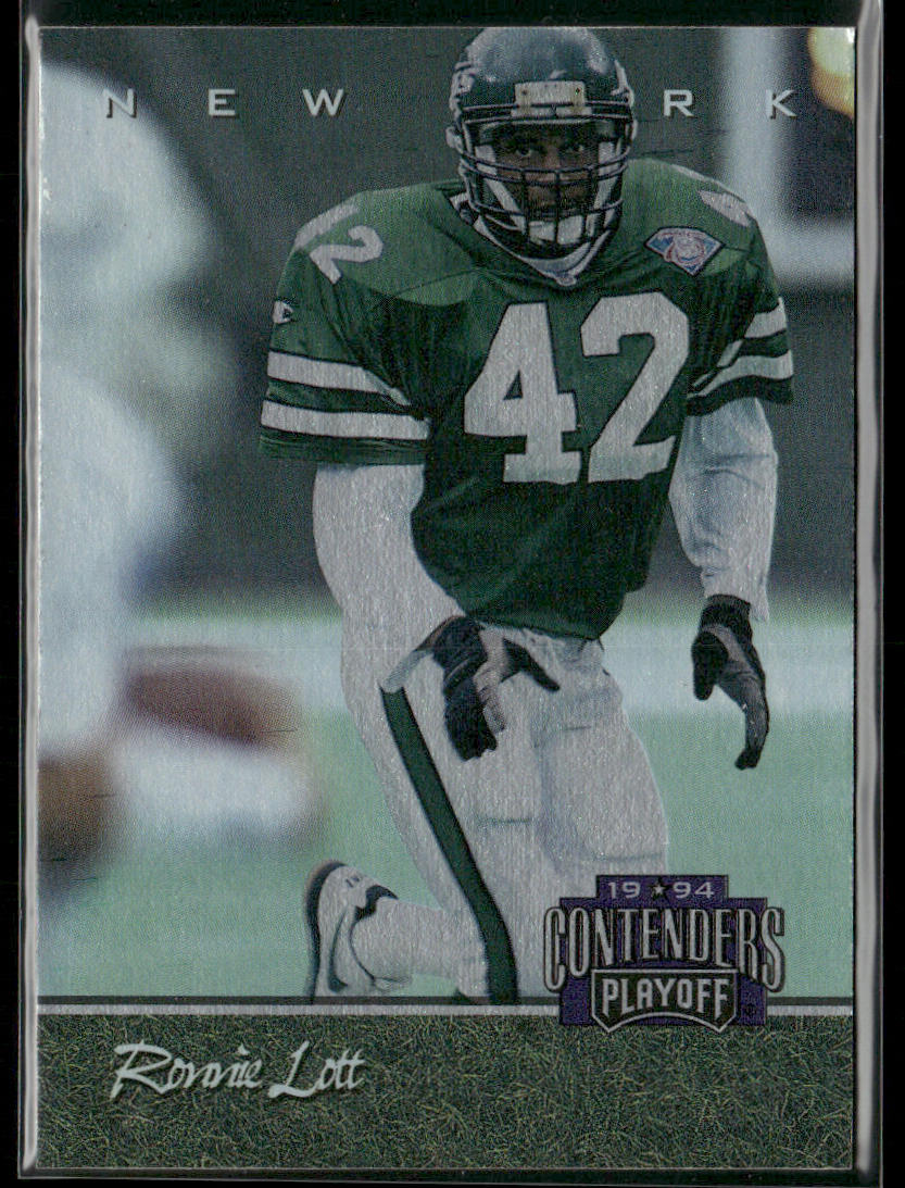 Ronnie Lott 1994 Playoff Contenders #81 New York Jets