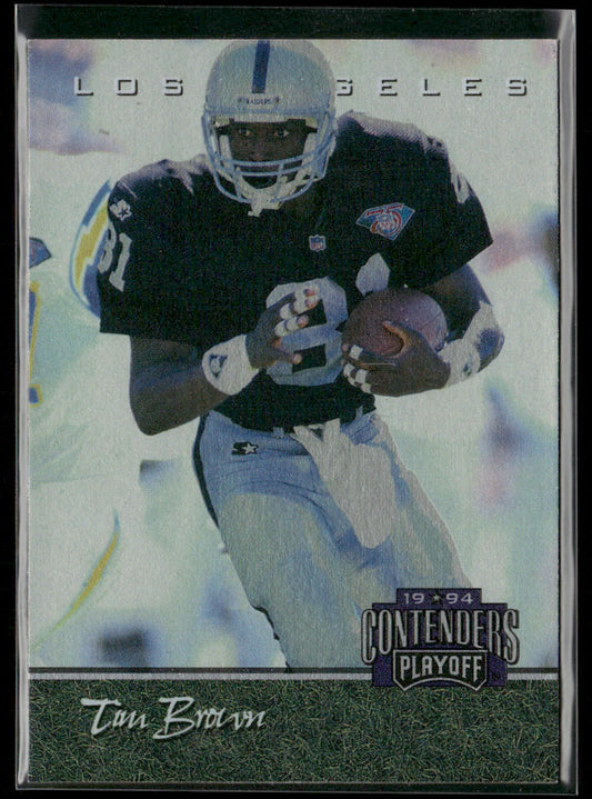 Tim Brown 1994 Playoff Contenders #82 Los Angeles Raiders