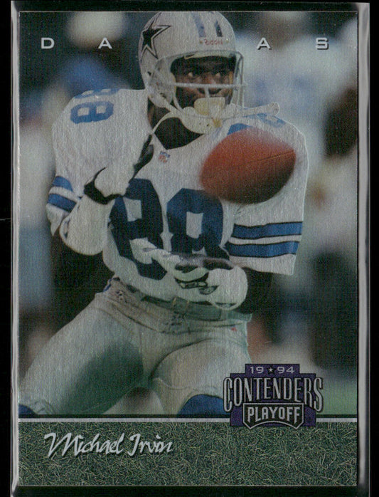 Michael Irvin 1994 Playoff Contenders #83 Dallas Cowboys