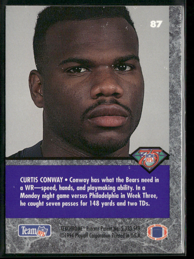 Curtis Conway 1994 Playoff Contenders #87 Chicago Bears