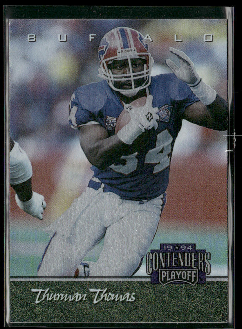 Thurman Thomas 1994 Playoff Contenders #93 Buffalo Bills