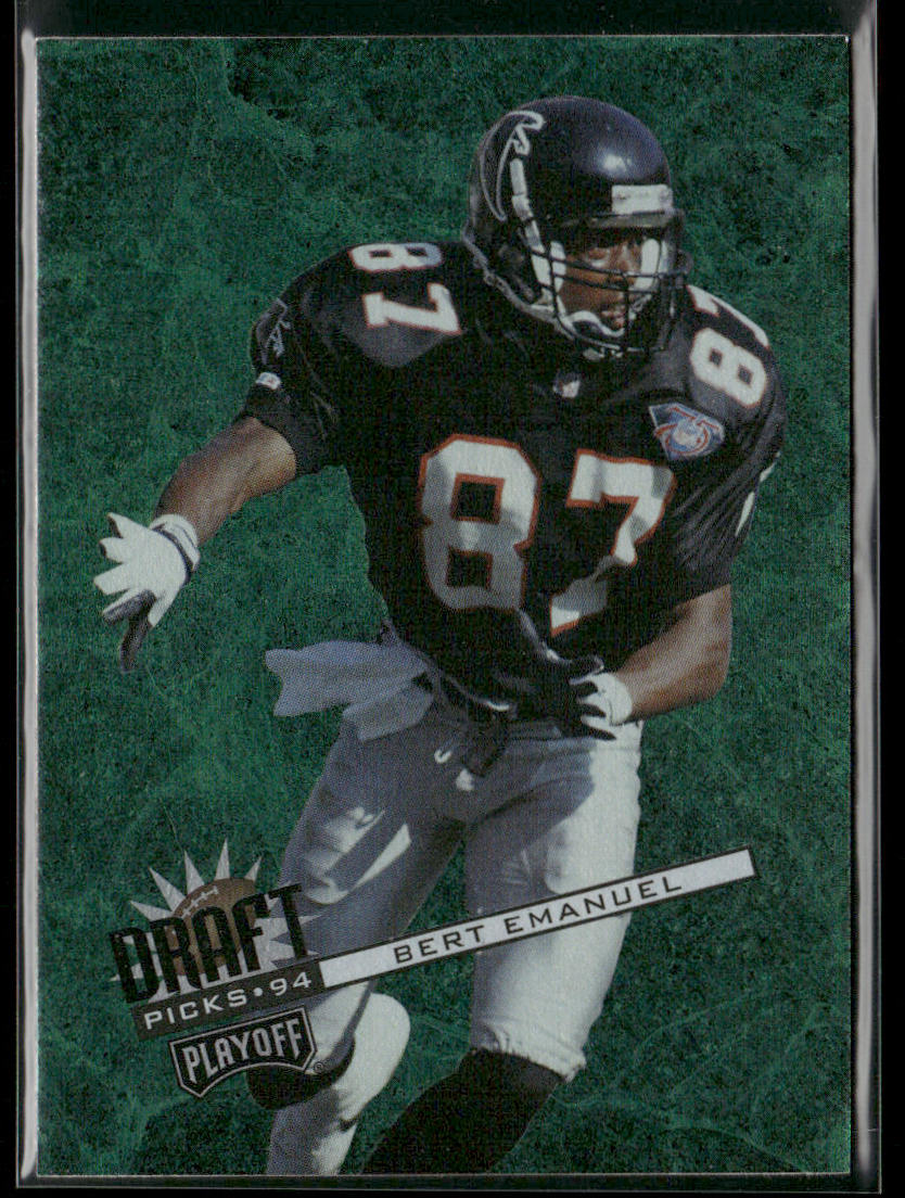Bert Emanuel 1994 Playoff Contenders #95 RC Atlanta Falcons