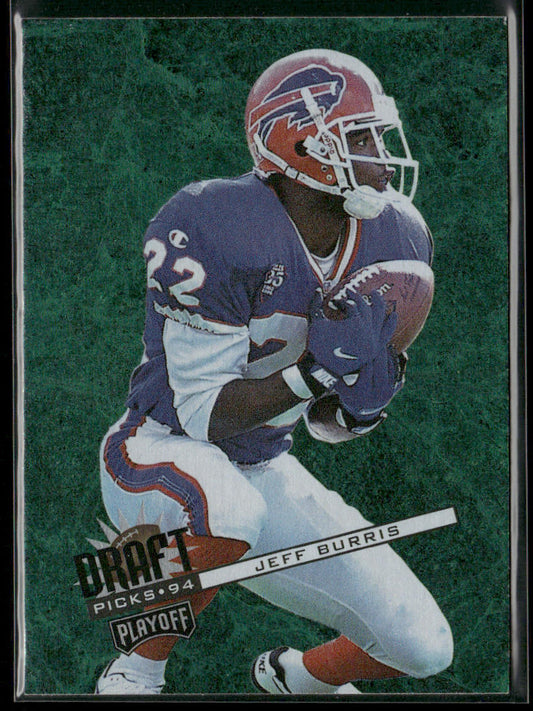 Jeff Burris 1994 Playoff Contenders #97 RC Buffalo Bills