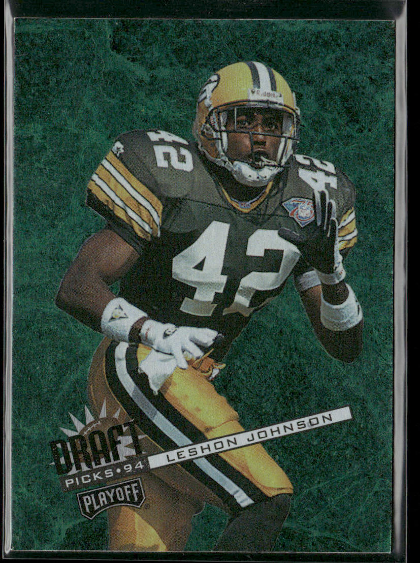 LeShon Johnson 1994 Playoff Contenders #103 RC Green Bay Packers