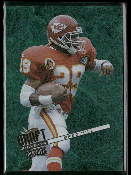 Greg Hill 1994 Playoff Contenders #105 RC Kansas City Chiefs