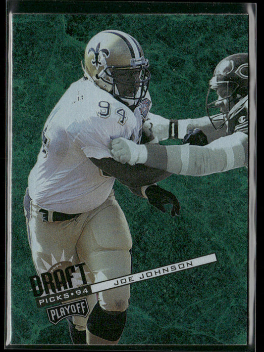 Joe Johnson 1994 Playoff Contenders #110 RC New Orleans Saints