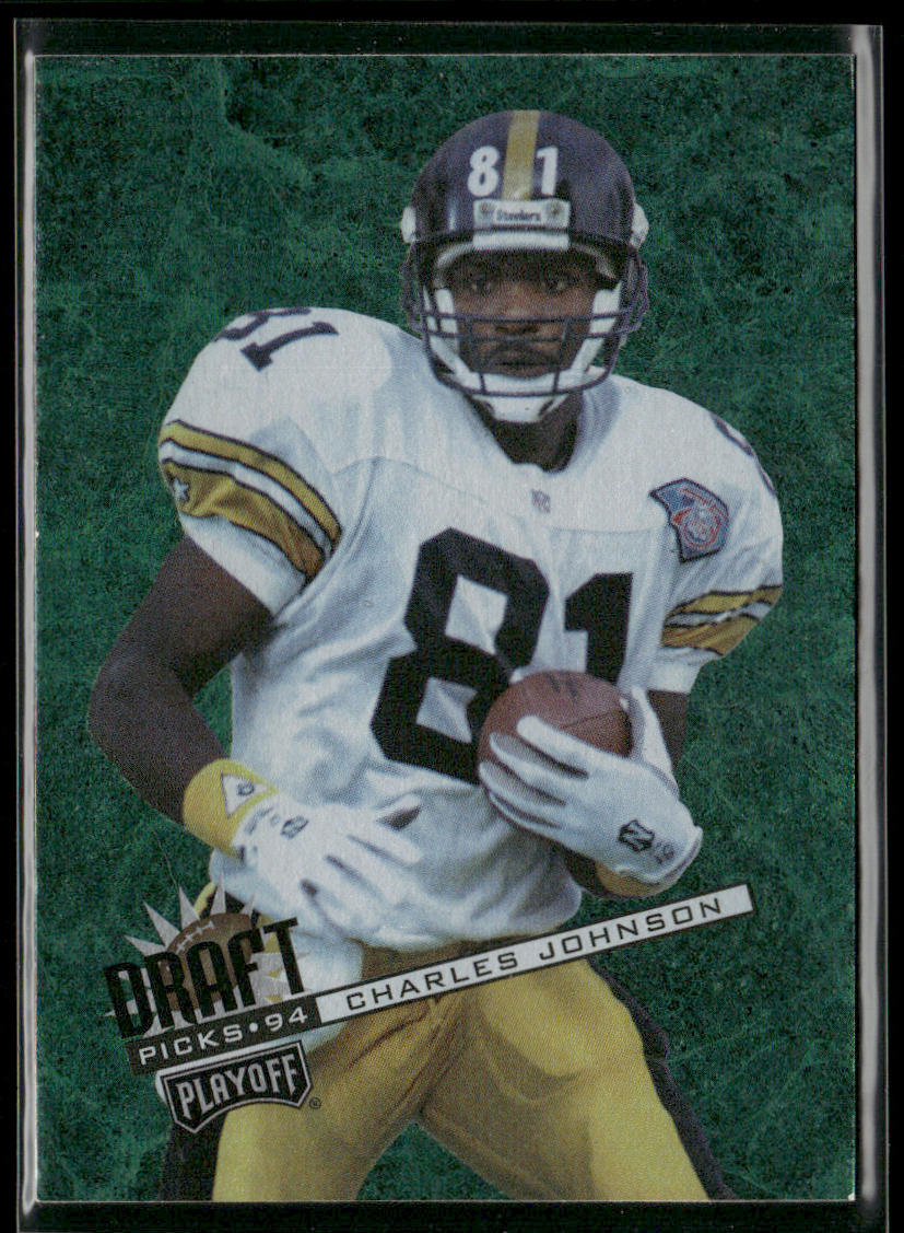 Charles Johnson 1994 Playoff Contenders #113 RC Pittsburgh Steelers