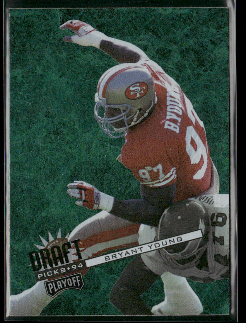 Bryant Young 1994 Playoff Contenders #115 RC San Francisco 49ers
