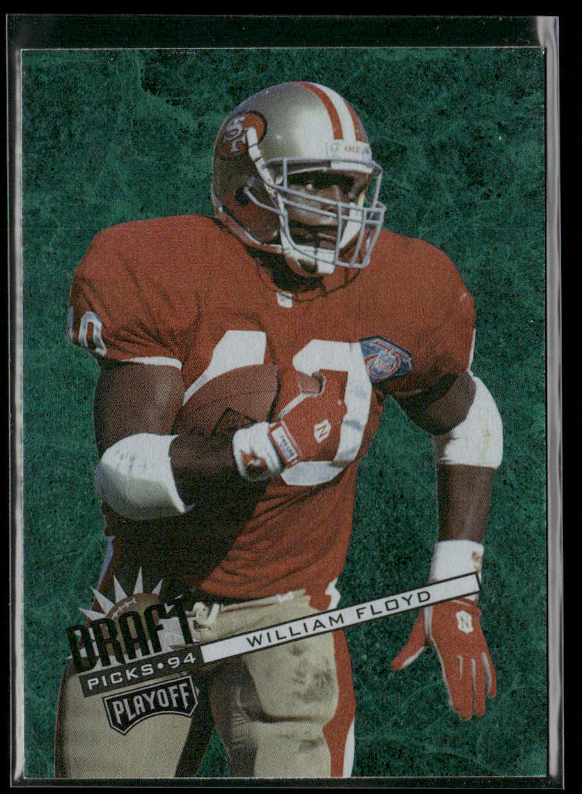 William Floyd 1994 Playoff Contenders #116 RC San Francisco 49ers